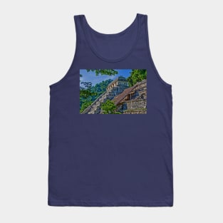 Temple of Inscriptions. Palenque Tank Top